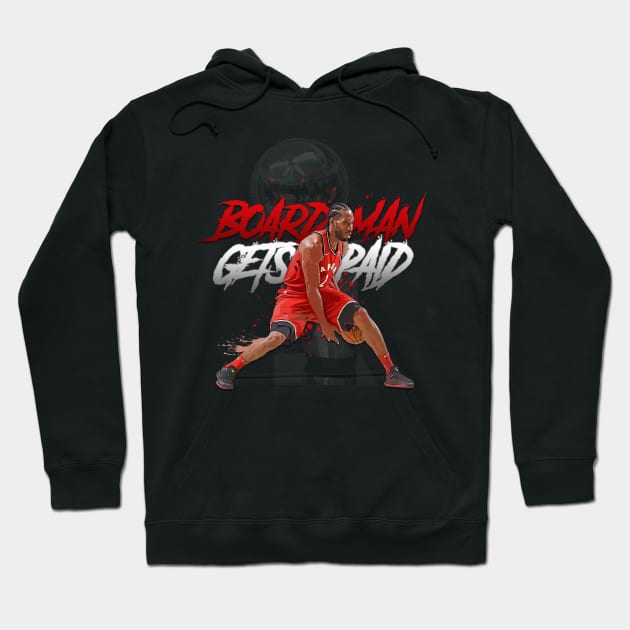 Kawhi Leonard Boardman Hoodie by Juantamad